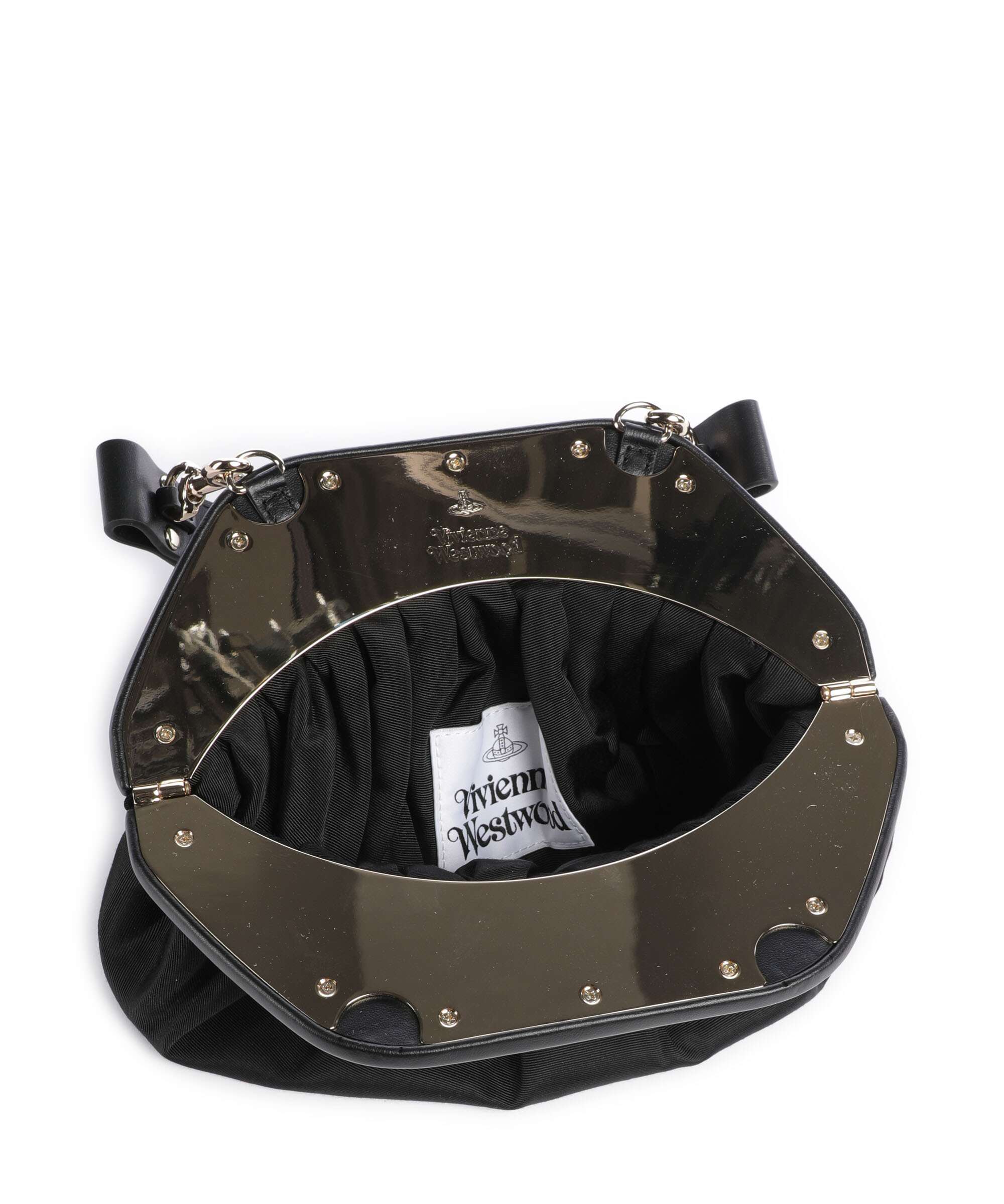 Vivienne Westwood Brooke Moire Crossbody tas black - Image 6