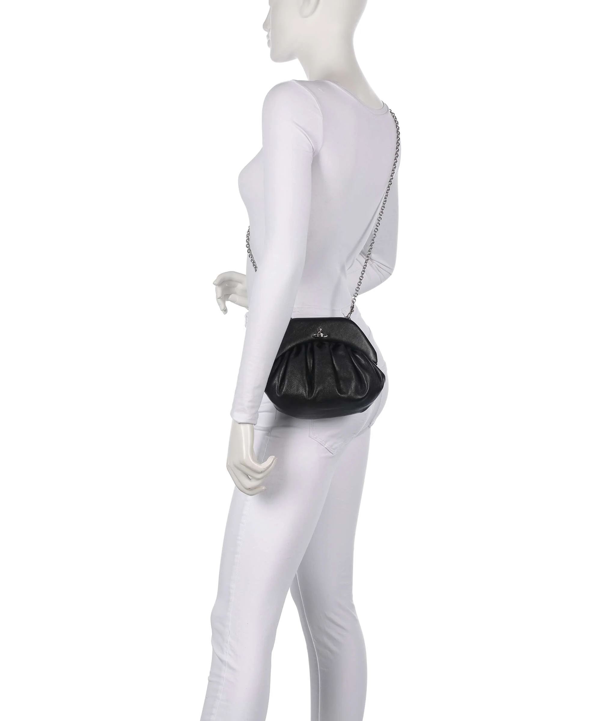 Vivienne Westwood Brooke Supple Crossbody tas black - Image 3