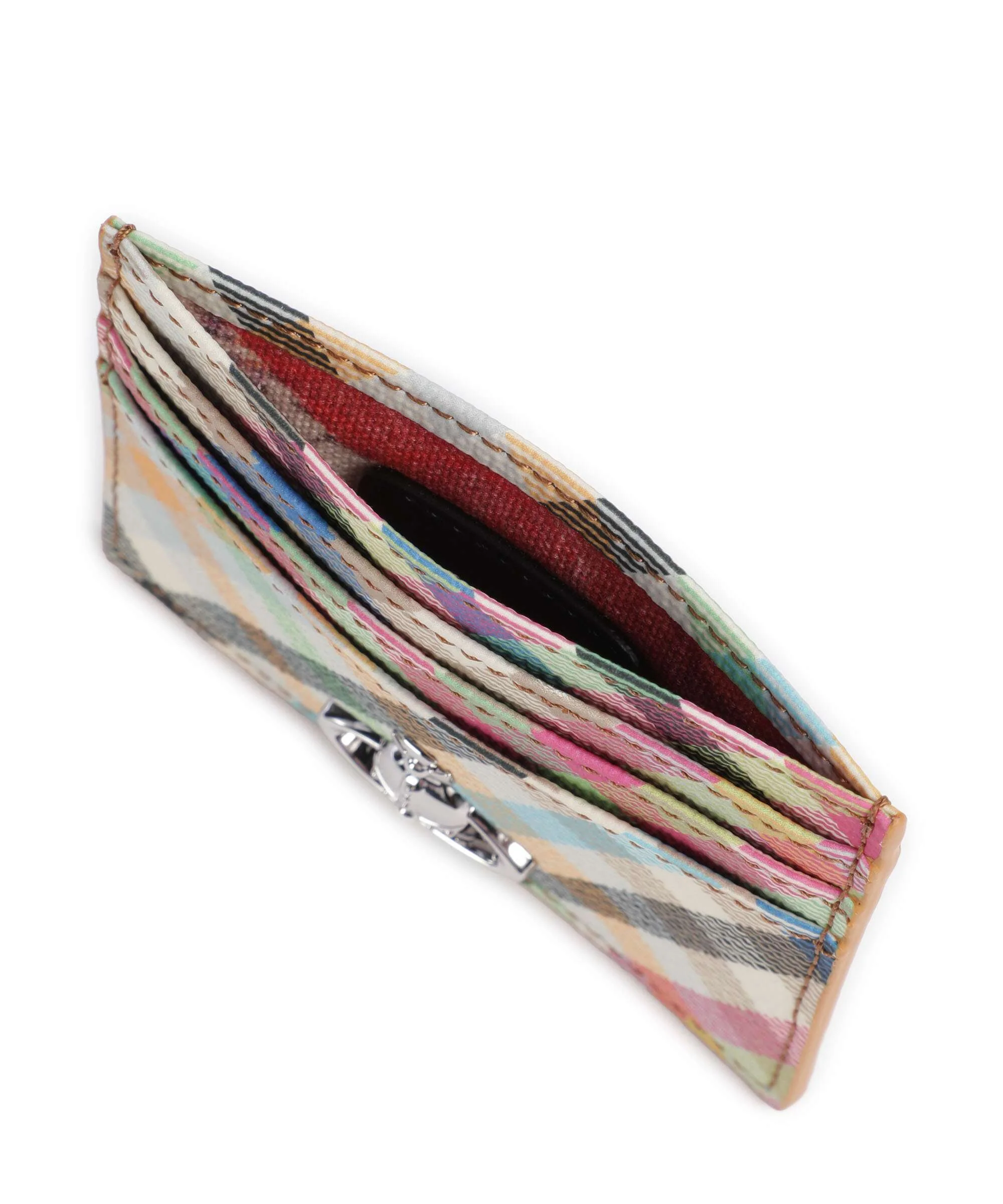 Vivienne Westwood Buccia D'Arancia Creditcardhouder heather plaid - Image 4