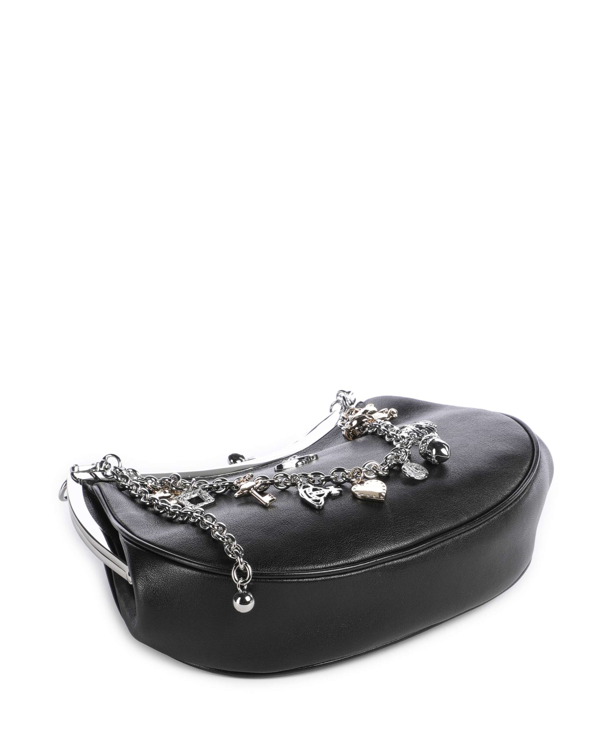 Vivienne Westwood Charm Frame Supple Schoudertas black - Image 4