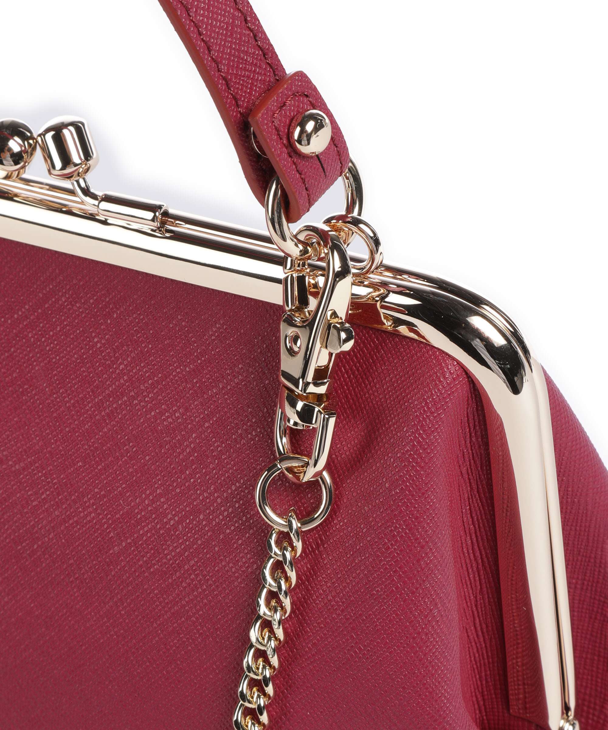 Vivienne Westwood Granny Frame Saffiano Crossbody tas red - Image 4