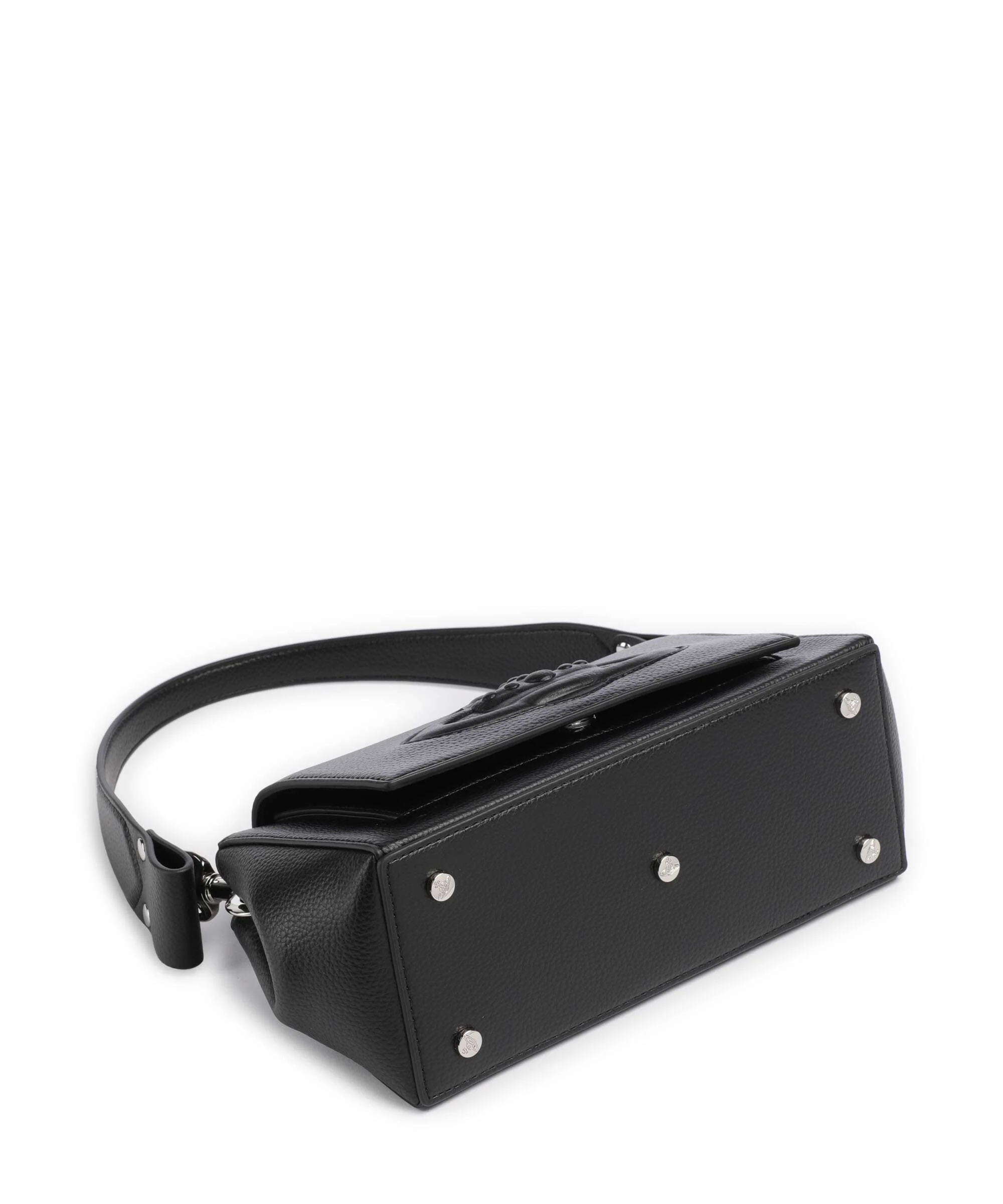 Vivienne Westwood Hazel Grain Medium Schoudertas black - Image 5