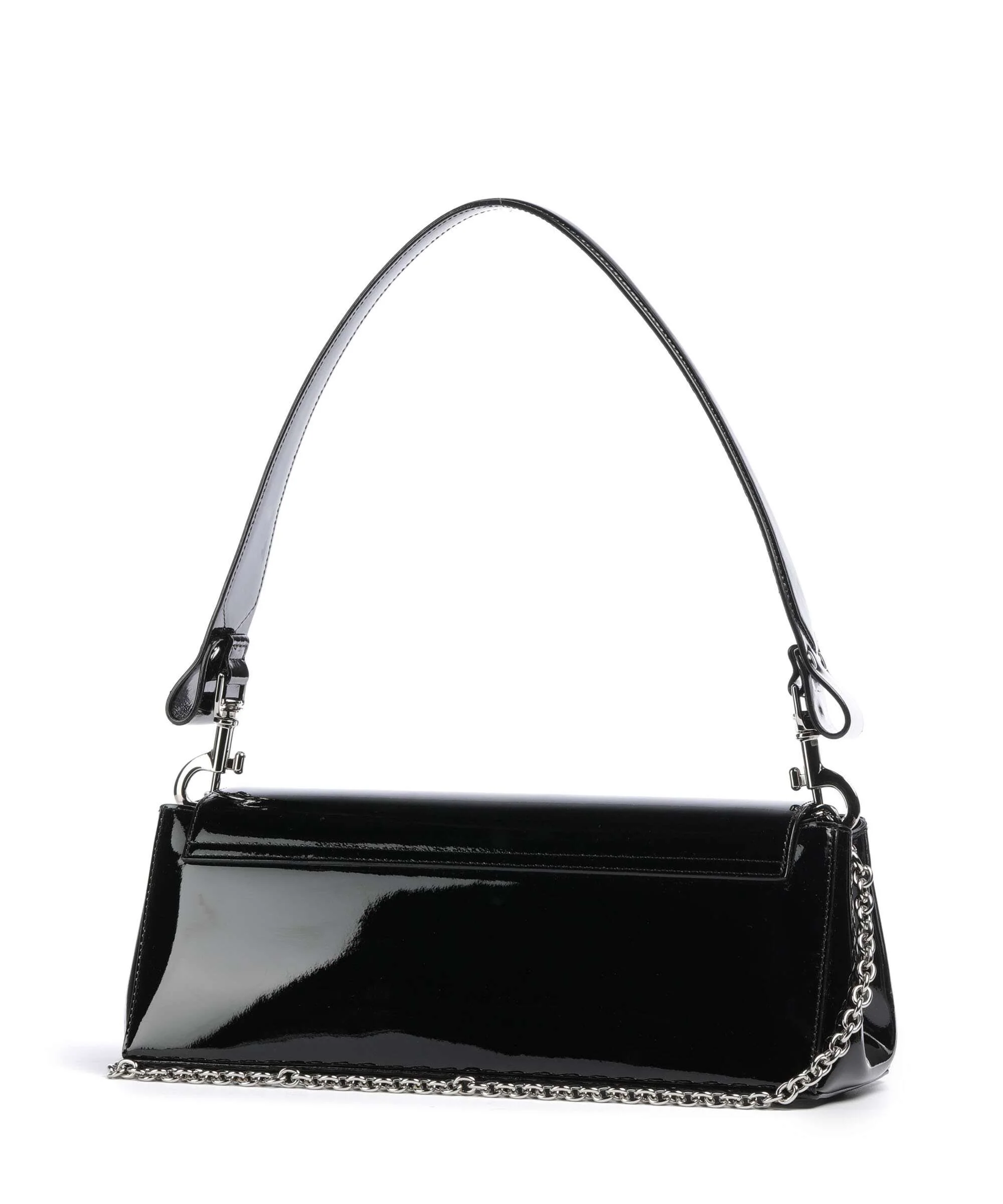 Vivienne Westwood Hazel Shiny Patent Large Schoudertas black - Image 2