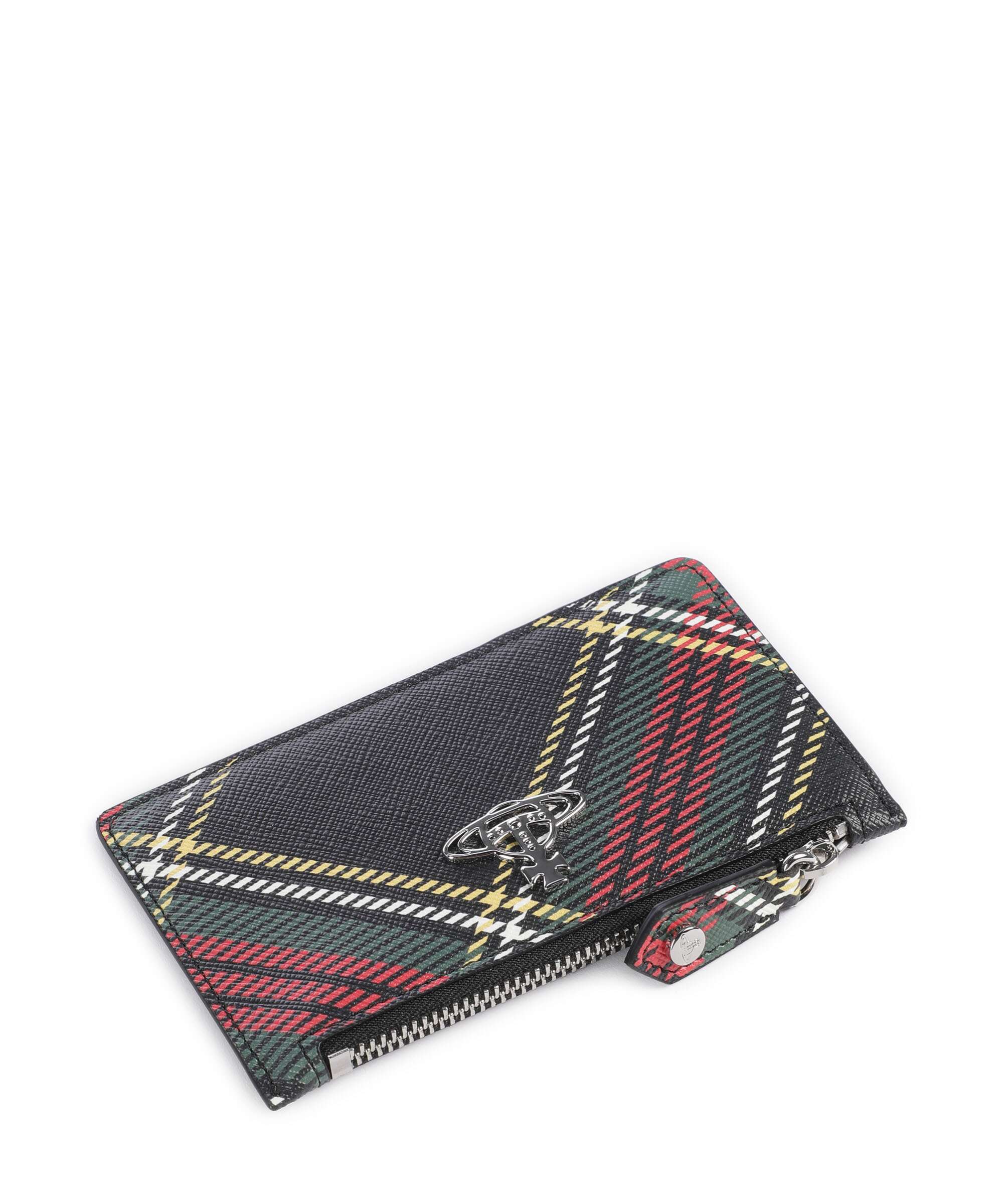Vivienne Westwood Saffiano Printed Slim Creditcardhouder chelsea tartan - Image 3