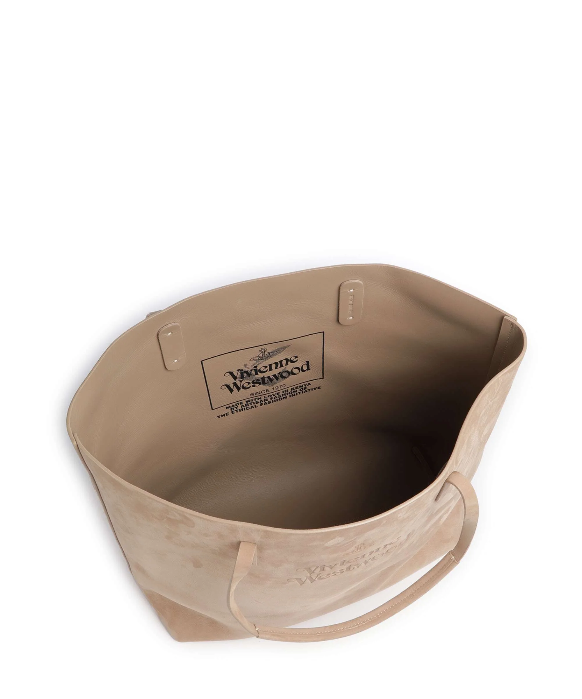 Vivienne Westwood Studio Nubuck Boodschappentas beige - Image 6