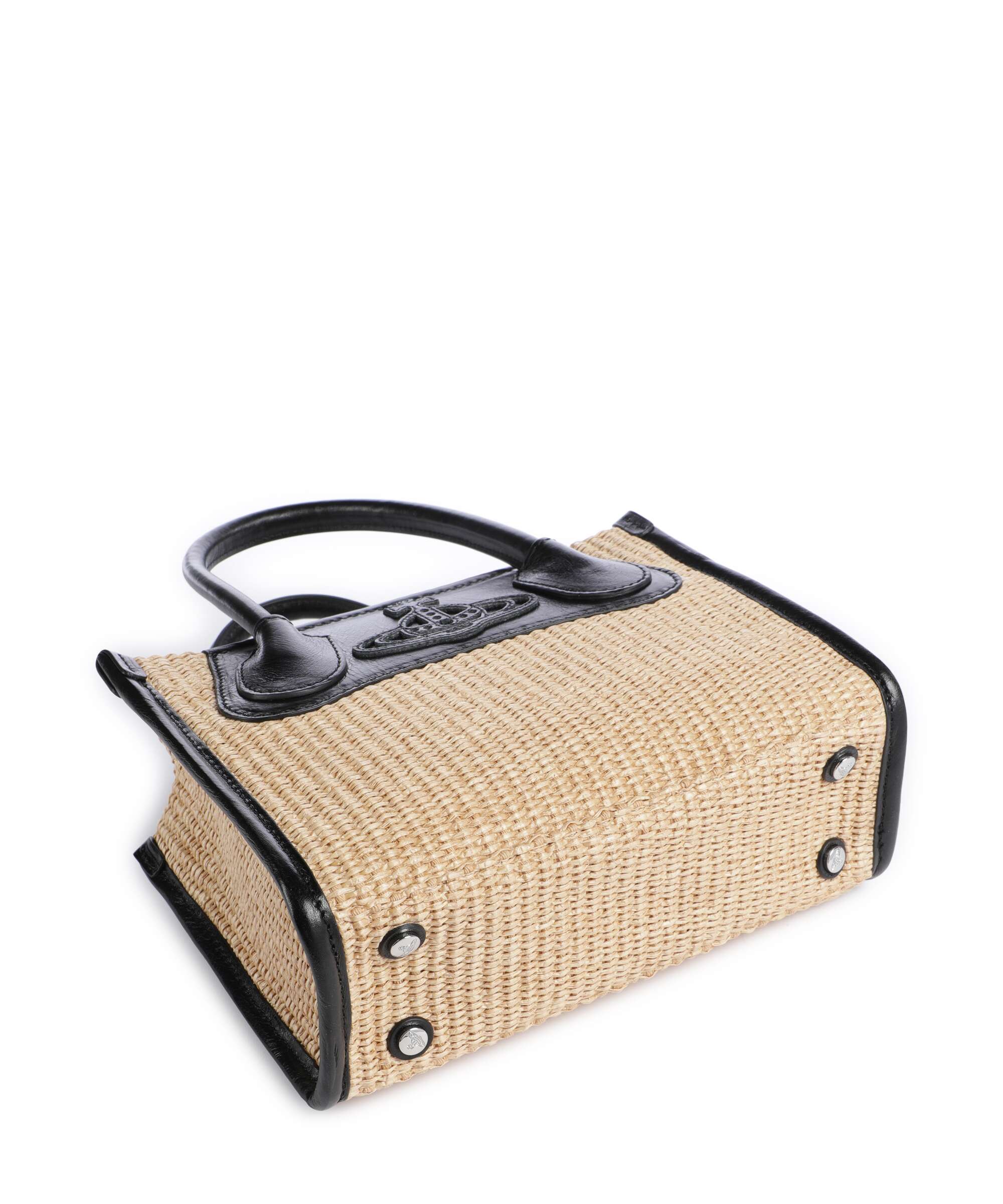 Vivienne Westwood Troy Small Handtas natural - Image 5