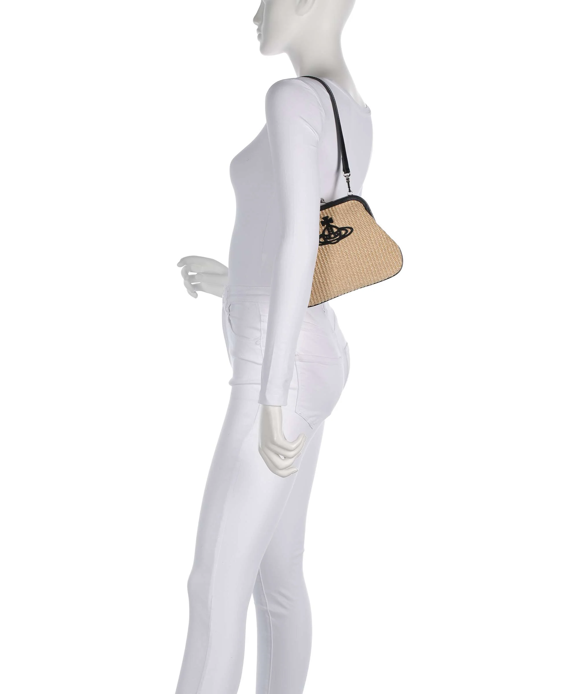 Vivienne Westwood Vivienne Schoudertas natural - Image 3