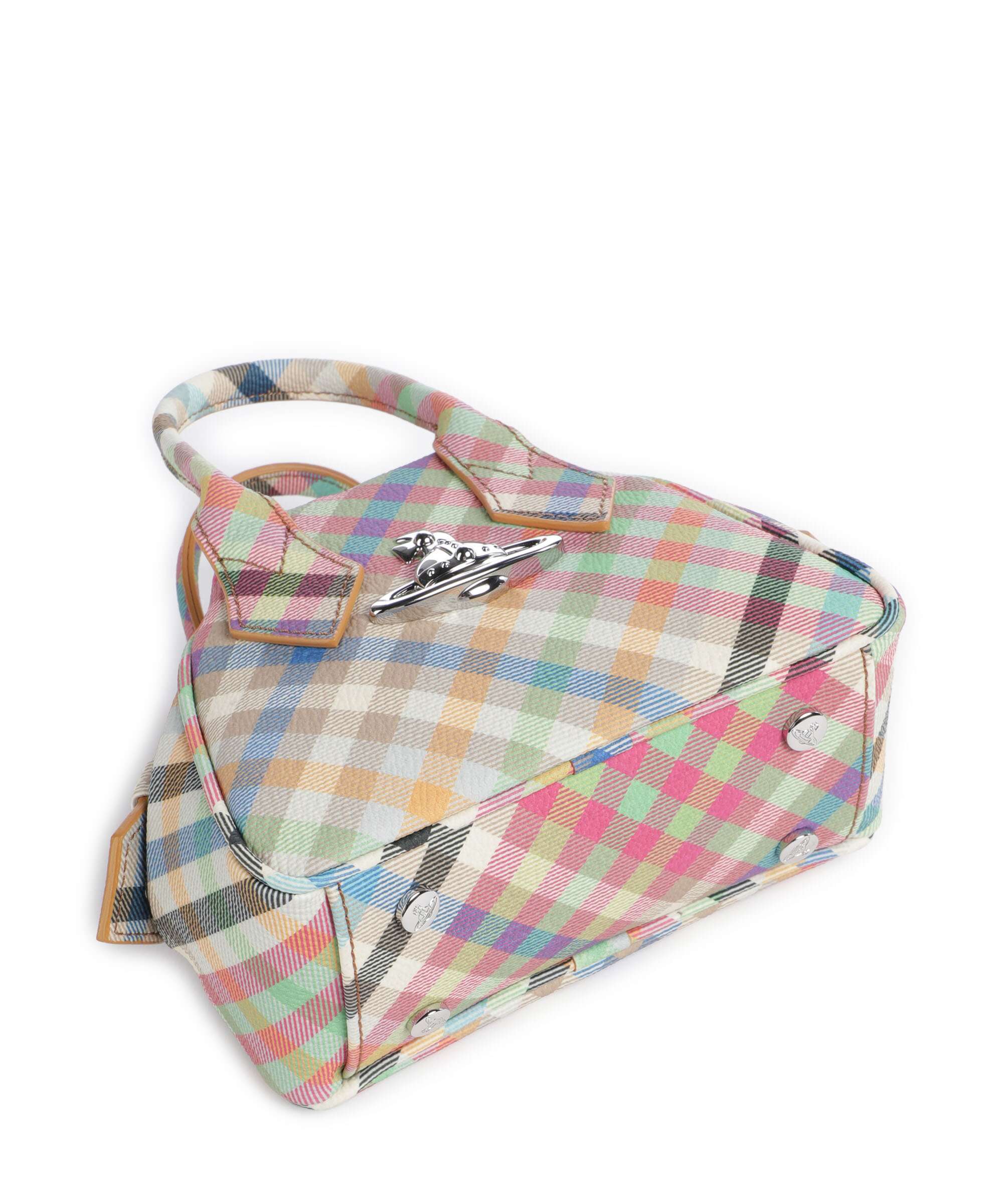 Vivienne Westwood Yasmine Buccia D'Arancia Mini Crossbody tas heather plaid - Image 5