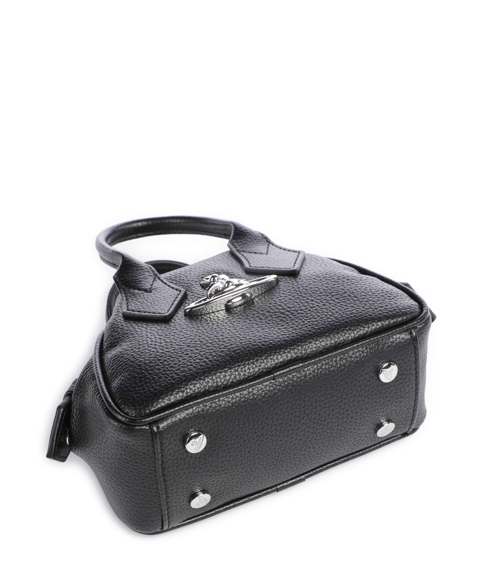 Vivienne Westwood Yasmine Grain Mini Crossbody tas black - Image 5