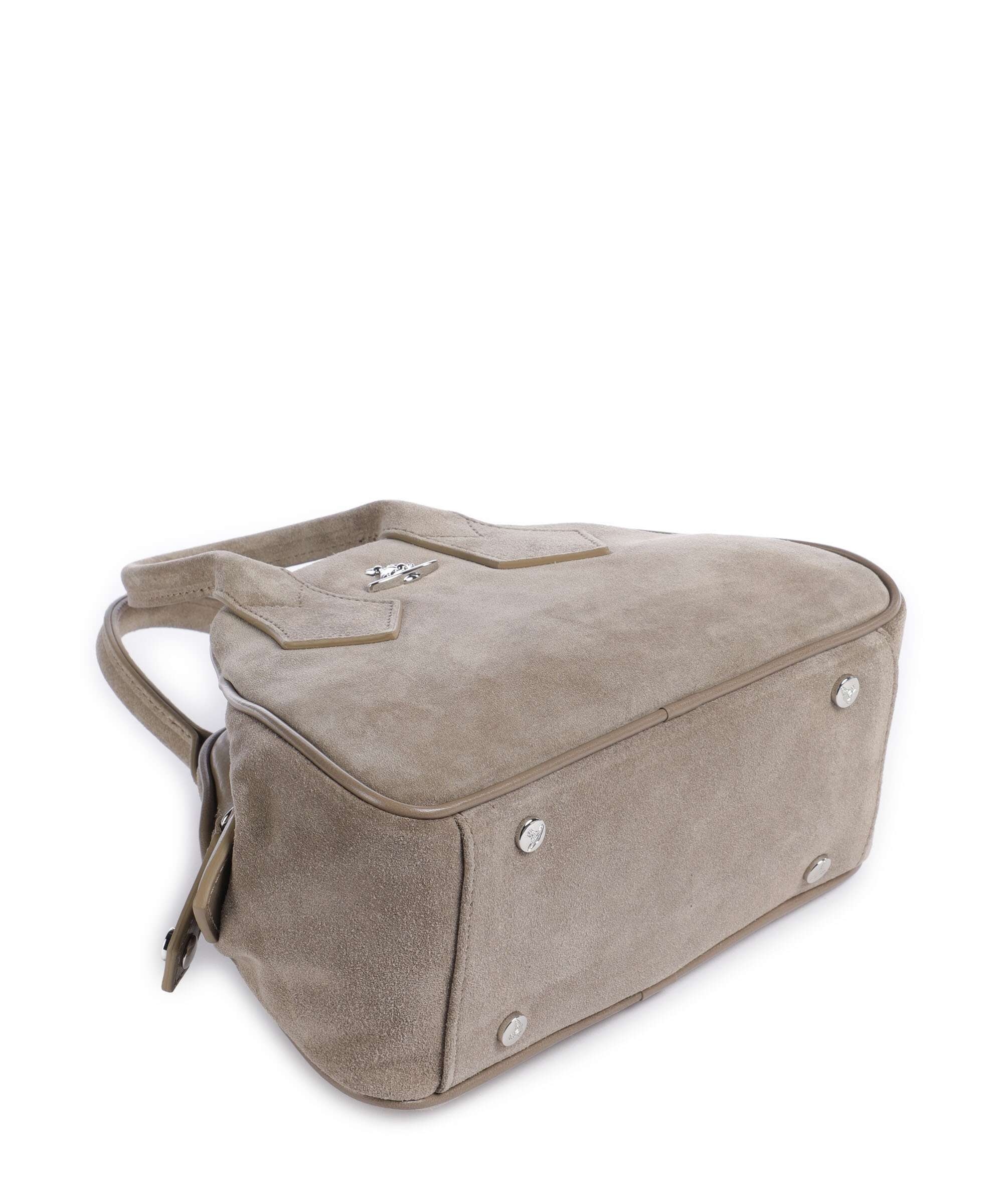 Vivienne Westwood Yasmine Suede Small Handtas stone - Image 5