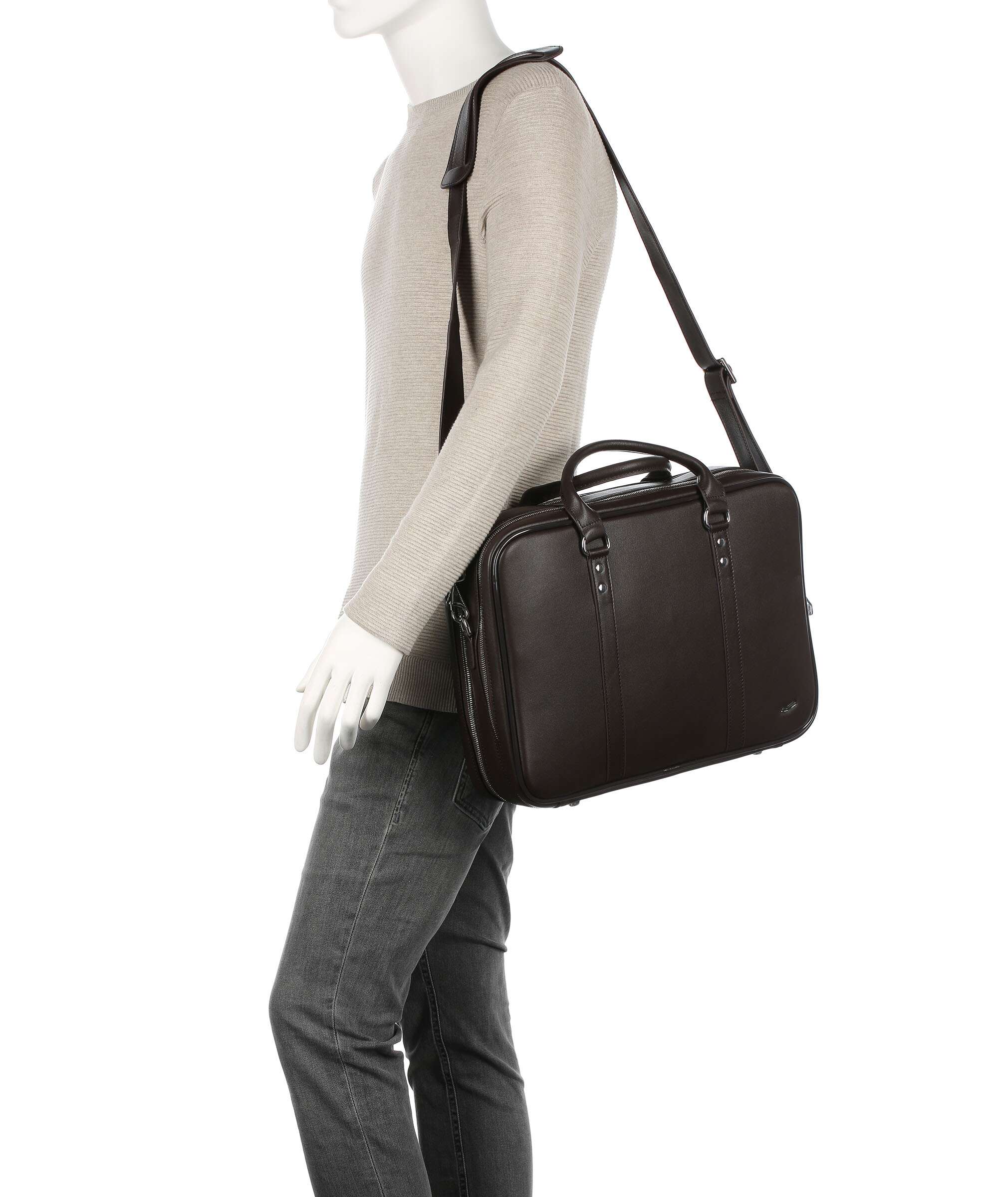 Vocier Legacy F26 Aktetas brown - Image 4