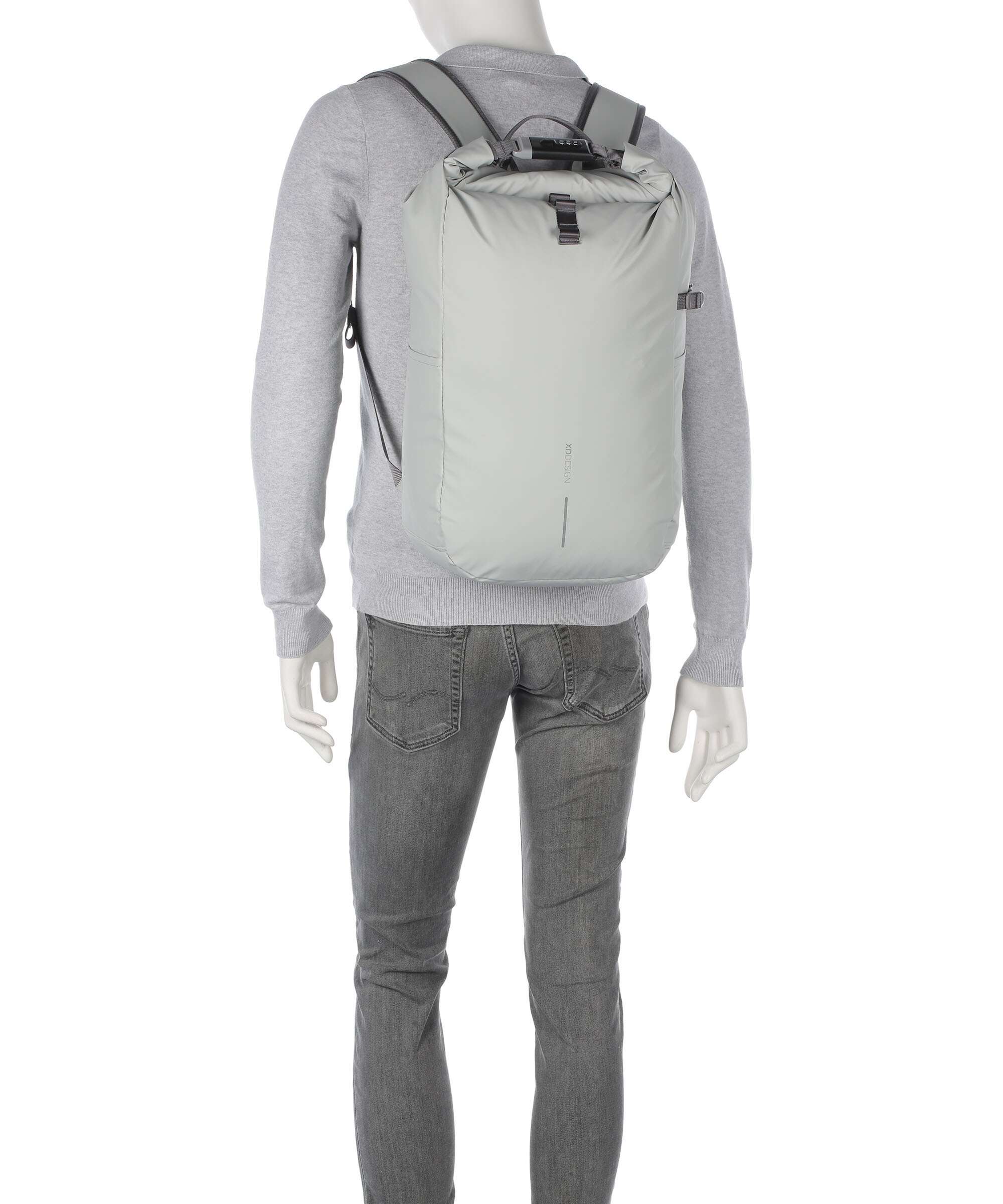 XD Design Urban Rolltop rugzak offwhite - Image 4