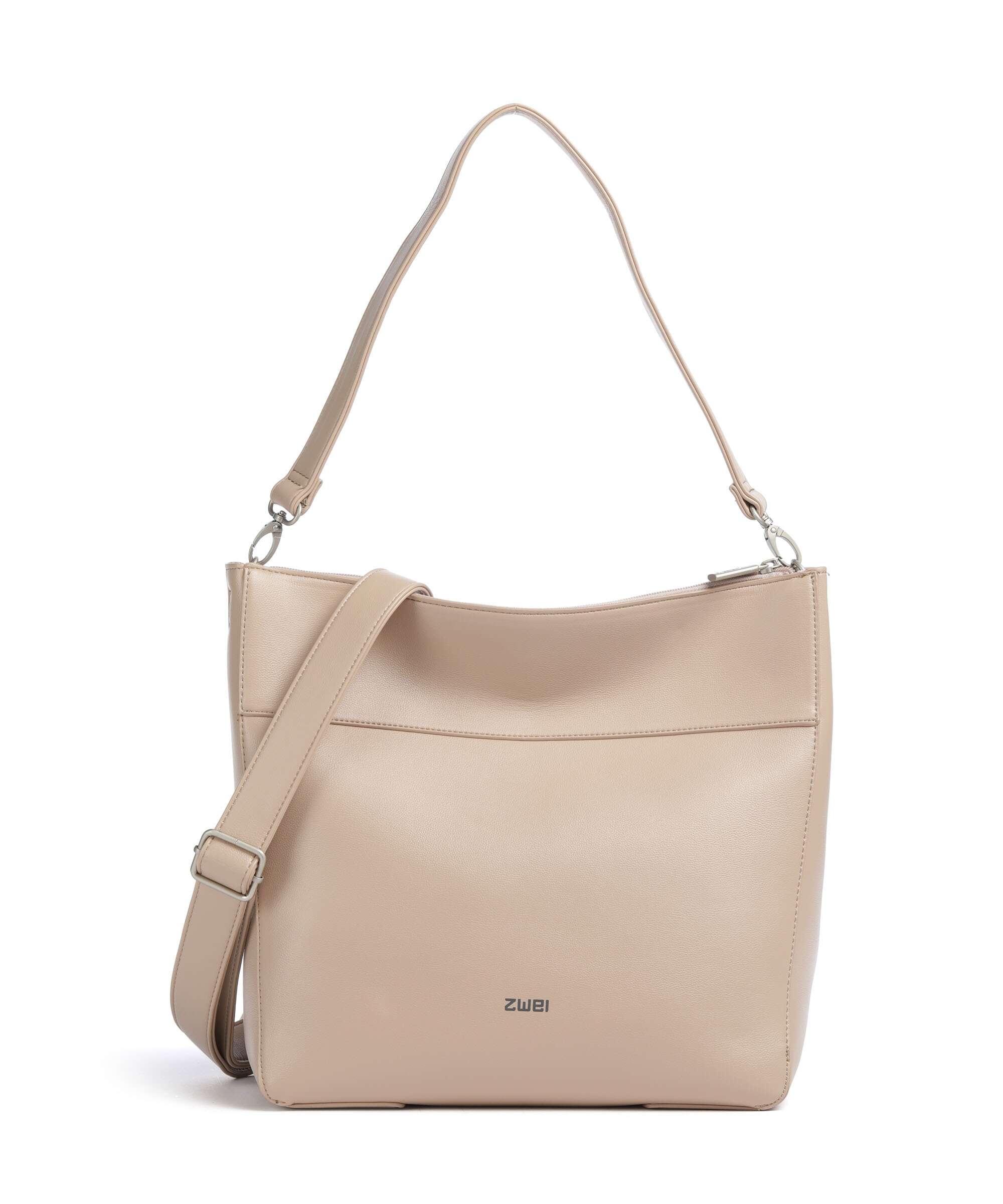 Zwei MADEMOISELLE.M M110 Hobo tas oat