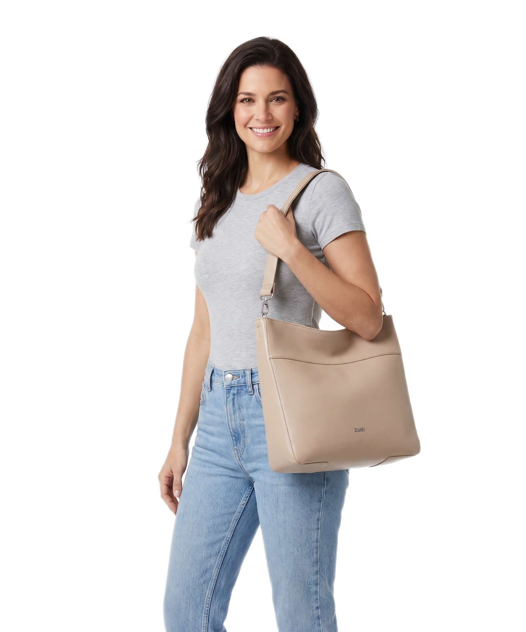 Zwei MADEMOISELLE.M M110 Hobo tas oat - Image 3