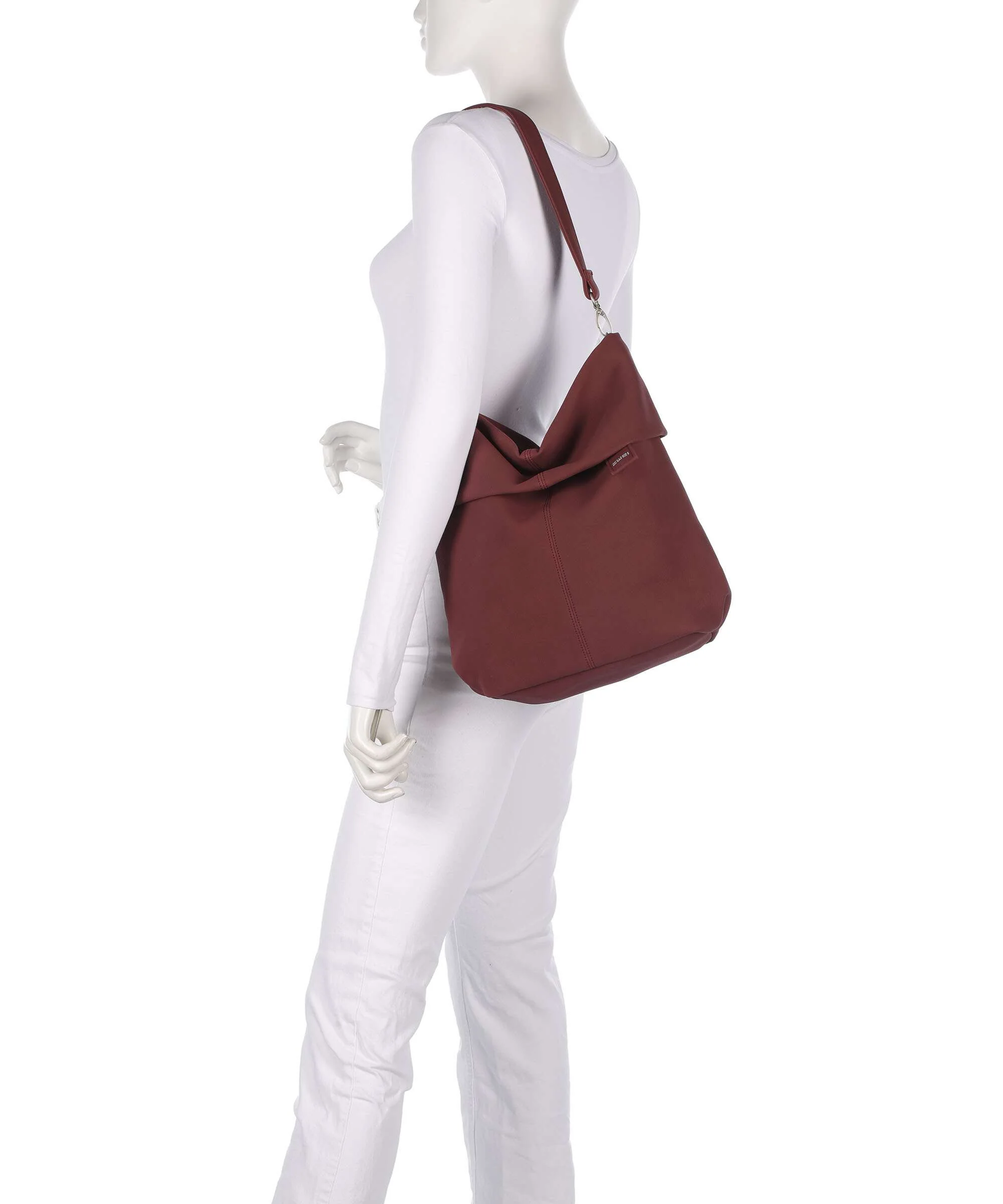 Zwei Mademoiselle.M M12 Hobo tas rubin/sage - Image 3