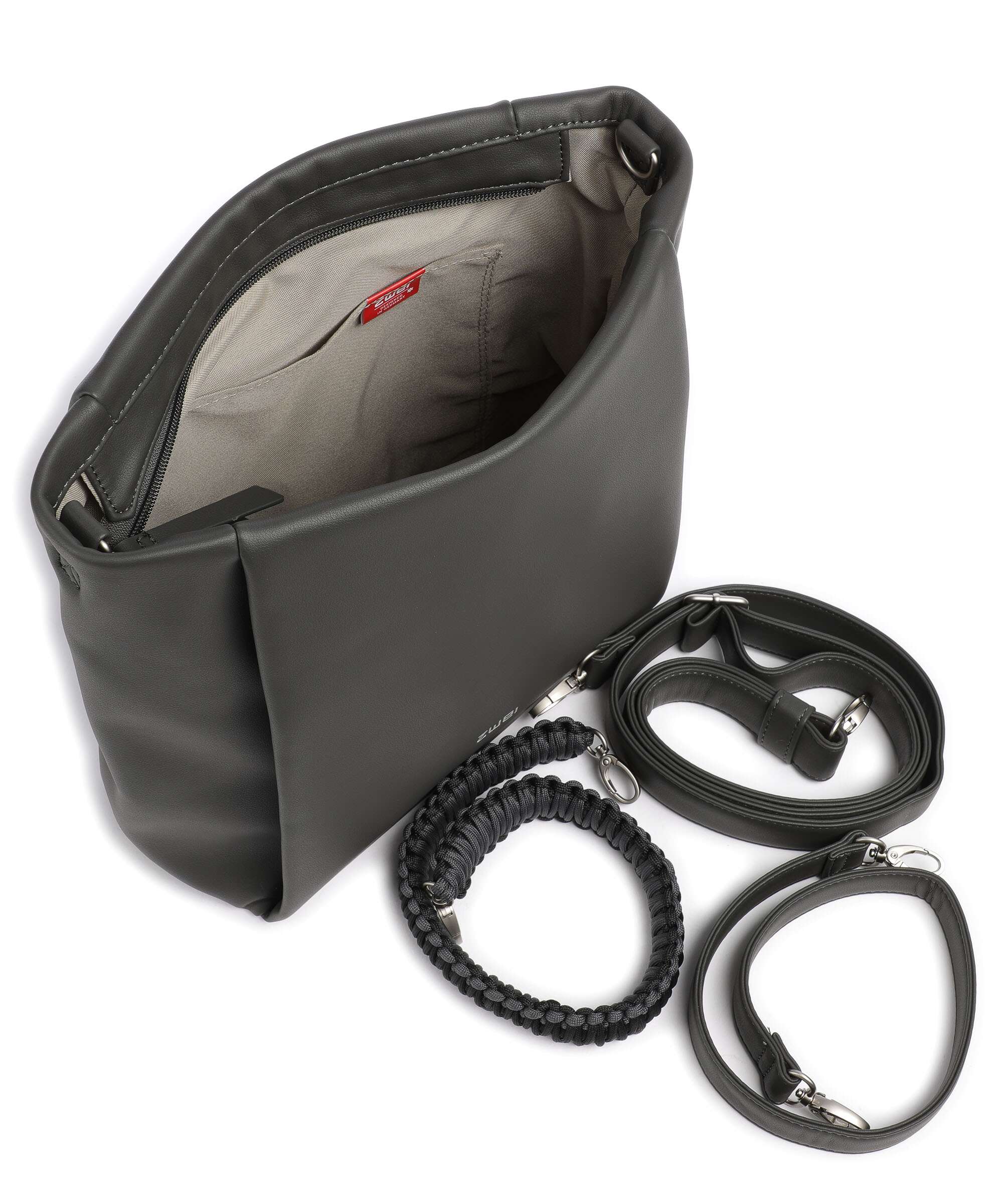 Zwei Yuna YU120 Hobo tas stone - Image 6